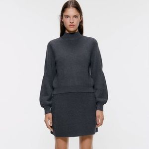 Zara Knitted Skirt and Sweater Set